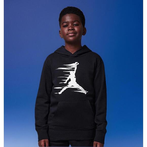 Jordan Other - NWT $52 Jordan Little Boys MJ Flight MVP Black Pullover Hoodie Size 3T